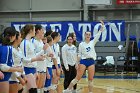 VB vs MHC  Wheaton Women's Volleyball vs Mount Holyoke College. - Photo by Keith Nordstrom : Wheaton, Volleyball, VB